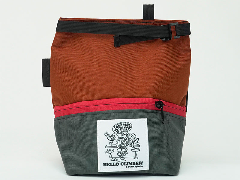 Lunch Bucket Chalk Bag (B-PUMP Logo)【5】/ ORGANIC