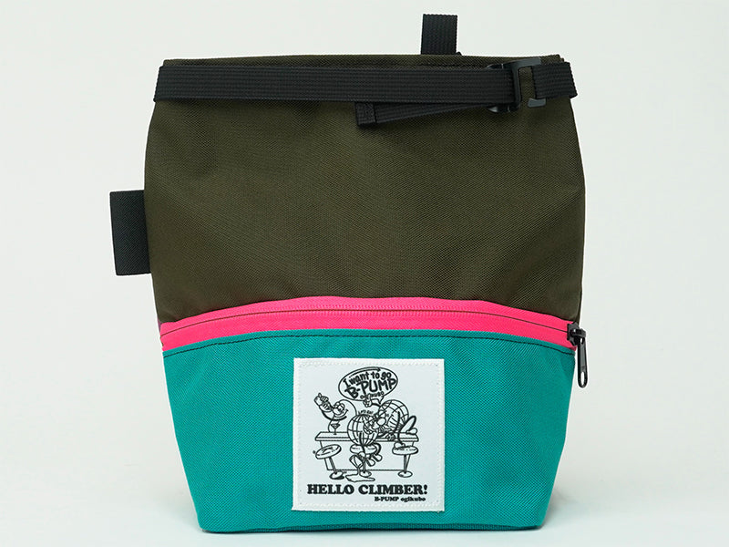 Lunch Bucket Chalk Bag (B-PUMP Logo)【9】/ ORGANIC