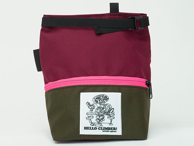 Lunch Bucket Chalk Bag (B-PUMP Logo)【13】/ ORGANIC