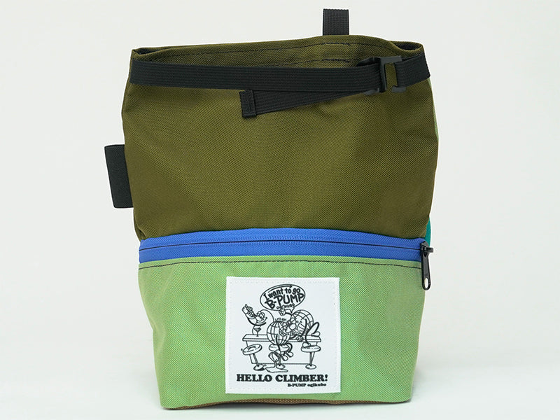 Lunch Bucket Chalk Bag (B-PUMP Logo)【15】/ ORGANIC
