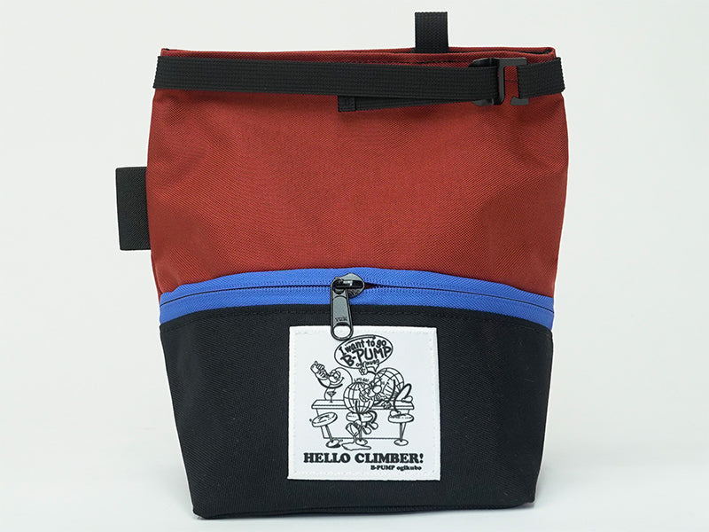 Lunch Bucket Chalk Bag (B-PUMP Logo)【18】/ ORGANIC