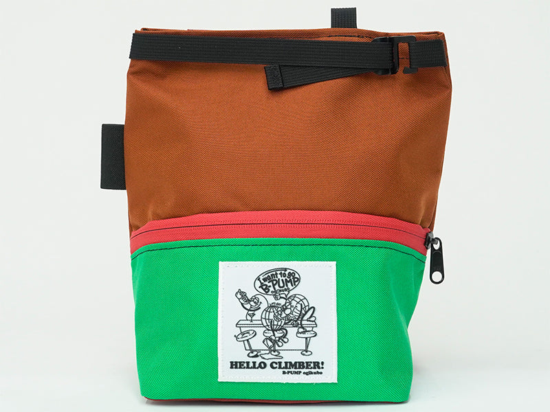 Lunch Bucket Chalk Bag (B-PUMP Logo)【21】/ ORGANIC