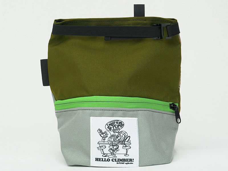 Lunch Bucket Chalk Bag (B-PUMP Logo)【23】/ ORGANIC